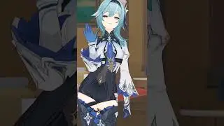 Genshin Impact MMD Eula Twerk It (