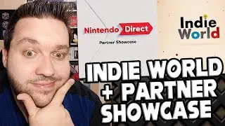 NINTENDO DIRECT Indie World & Partner Showcase vom 27.08.2024 🎮 LETSPLAYmarkus Reaction!