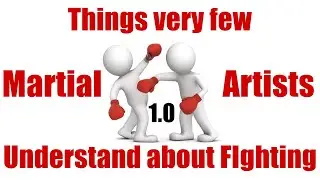 Very few martial artists understand this