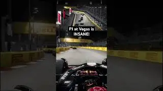 F1 IN VEGAS LOOKS INSANE! #simracing #f1 #vegas