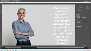 Narovnání oblečení a zeštíhlení pásu v Adobe Photoshop