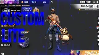 CUSTOM PARA O FREE FIRE 1.46 COM SKIN E SEM SKIN !!! COMO TIRAR TODOS LAGS E TRAVAMENTOS DO FF