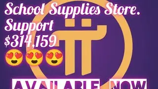 Pinetwork Update to day School Supplies Set = 0.00080 Pi coin. Update Pi Network.