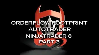 Trade Devils Orderflow Footprint Auto Trader for Ninjatrader 8. Part 3