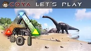 ARK Survival Evolved #01 • Erste Schritte als Dinofutter ARK Deutsch Gameplay German