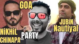 Nikhil Chinapa ,Jubin Nautiyal Goa Party #jubinnautiyal  #goanightlife #nikhilchinapa #party