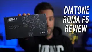 DIATONE ROMA F5 - freestyle frame REVIEW w/ Betaflight 4.2 PIDs