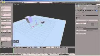 test blender 3D + free screen to video - export Magix VDL MX prem. 1280x720