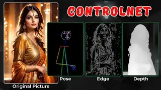 Playground AI Tutorial - CONTROLNET BASICS(Step By Step Tutorial)🤩👍 | Playground AI | AI Art