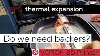 Do we need extrusion backer for Voron 3D printer?