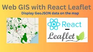 Display GeoJSON Data on the Map using React Leaflet. 