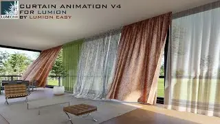 Curtain animation V4 for Lumion | Lumion Easy