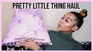 PRETTYLITTLETHING TRY ON HAUL | SUMMER TO FALL | shaynagabrielle