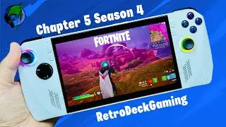 Fortnite on ROG Ally Z1 Extreme #315k