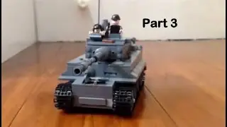 How to make a lego tiger tank pt3