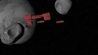 Battleship Flyby Animation (Re-rendered)