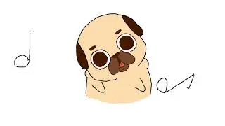 dancing pug