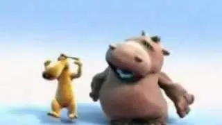 Hippo & Dog - The Lion Sleeps Tonight TWICE AS FAST!!