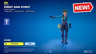 Fortnite NEW Point and Strut Emote (Icon Series) in Fortnite Item Shop (2nd June, 2024)