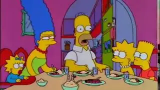 Los Simpson - Homer - Cuando uno se une a una secta espera un poco de apoyo de su familia!