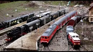Mit der Gartenbahn ins neue Jahr 2022