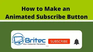 How to Make an Animated Subscribe Button