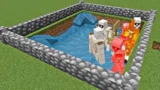 Easy Iron Farm For Minecraft Bedrock