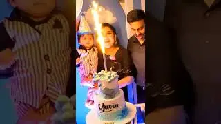 #yuvin #first  #birthdaycelebration #shorts