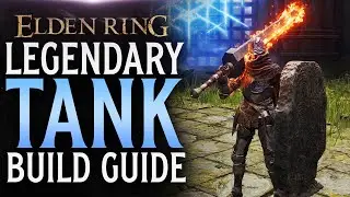 Elden Ring Legendary TANK Strength Build! S Tier Strength Build Guide!