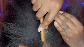 Scalp scratching #asmr
