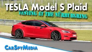 Tesla Model S at Nürburgring motorsports complex
