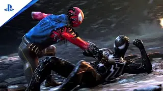 Marvel's Spider-Man 2 NG+ Peter's Reilly Symbiote vs Lowenthal Surge Symbiote, What If? Full Battle