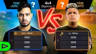 TIME JORDAN vs TIME MITO NA LOUD FREE FIRE!!