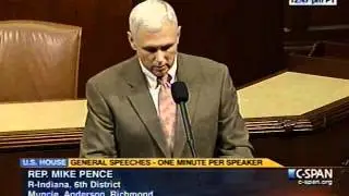 3-6-2012 - Pence Remembers the Fallen after S. Indiana Storms
