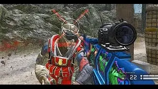 Warface: маяк и АК-103 злой Санта . (маслоконтент 65+)
