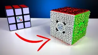 I made a $500 Rubiks Cube!!!