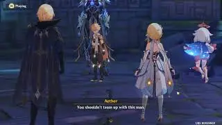 Lumine reunites with Aether