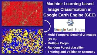 Machine learning (ML) based Image Classification in Google Earth Engine (GEE) using Sentinel-2 data
