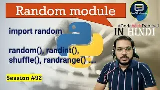 random module in python | Python for Beginners | Python in Hindi | #92