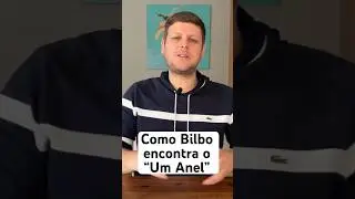 Como Bilbo encontra o “Um Anel”? #booktok #tolkien #hobbit