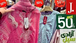 J. Grand Azadi FLAT 50% 40%OFF Big Restock😱😍📣 j.Sale 2026