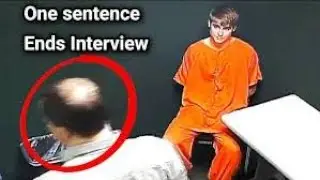Detective Leaves the Interview after He Realizes the Suspect is Insane Reaction!!