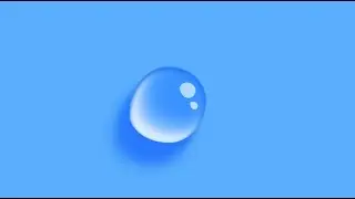 Water Drops Effects | Drawing Only Html & CSS