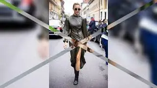 Трендовые кожаные платья для дам 40+