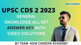 CDS 2 2023 GENERAL KNOWLEDGE ANSWER KEY  | CDS 2 2023 GEOGRAPHY CDS 2 2023 90% CAME FROM AGAIN NOTES