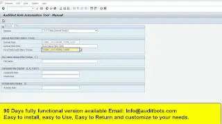 SAP Security- SAP Role Creation Tool