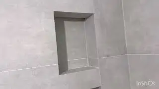 The work of a Chechen. Bathroom
