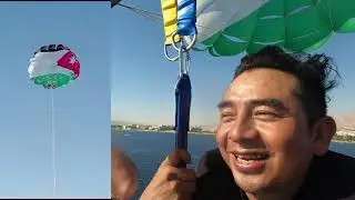 PARACHUTEANDO EN EL MAR ROJO