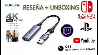 Capturadora de video UGREEN / lo probamos en OBS