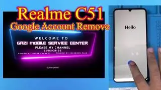 Realme C51 FRP Bypass Unlock Tool